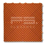 GridFlex Pro Garage and Outdoor Tile Tropical Orange