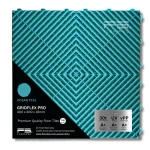 GridFlex Pro™ Garage Tile - 400x400x18mm - Ocean Teal