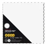 VinylFlex Pro™ Diamond PVC Industrial Tile - 498x498x6.5mm - Arctic White