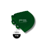 EdgeFlex Corner Ramp Edge – 400x60x18mm – Forest Green