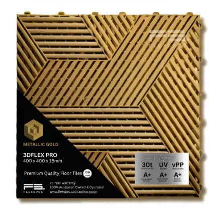 Swatch 3DFP Metallic Gold