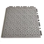 HoopFlex Pro™ Basketball Tile - 340x340x18mm - Steel Grey - Image 2